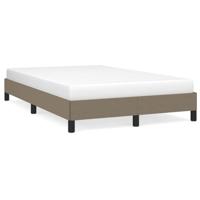 Bedframe zonder matras 120x190 cm stof taupe - thumbnail