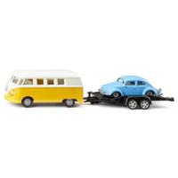 Siku vw t1 aanhangwagen een kever 2567 - thumbnail