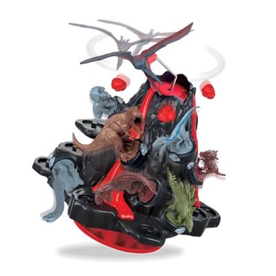 Bordspel - EPOCH GAMES - Jurassic World Shaky Volcano - Uitbarstende vulkaan, dinosaurussen om te redden!