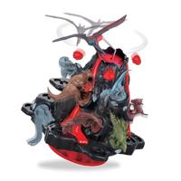 Bordspel - EPOCH GAMES - Jurassic World Shaky Volcano - Uitbarstende vulkaan, dinosaurussen om te redden! - thumbnail