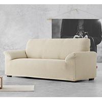 Elastische bankbedekking Belmarti Bali Individueel 70-110 x 40-65 x 80-110 cm Ivoor - thumbnail