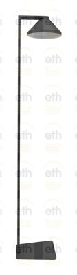 ETH Kevin Straight vloerlamp E27 zwart l26xw22xh150 ETH Kevin Straight vloerlamp E27 zwart l26xw22xh150