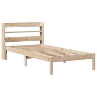 Bedframe zonder matras massief grenenhout 100x200 cm - thumbnail