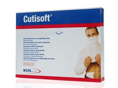 Cutisoft Vliescompres steriel 7,5 x 7,5cm (12 st)