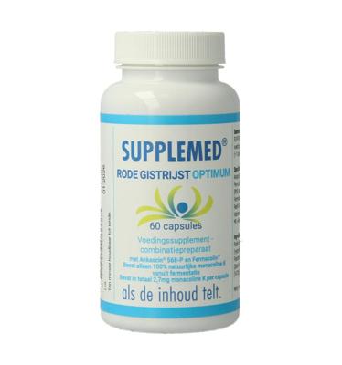 Supplemed Rode gist rijst optimum 60 Capsules