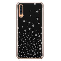 Samsung Galaxy A50/A30s siliconen hoesje - Falling stars - thumbnail