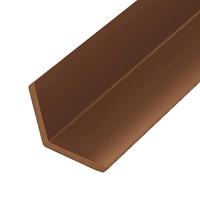 Terras hoekplinten 5 st 170 cm HKC teakkleurig - thumbnail