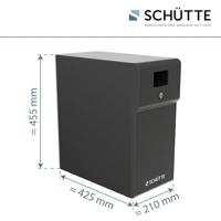 Schutte AQUASTAR PREMIUM spoelwater mengkraan | + Koel- en filtersysteem | Mat Zwart - 99960 - thumbnail
