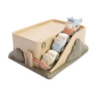 Dantoy speelgoedgarage 3 auto's - thumbnail