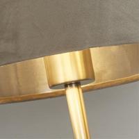 Searchlight Leuke tafellampFinn goud met creme - EU58911TA - thumbnail