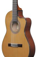 Ibanez GA5TCE3Q Amber High Gloss elektrisch-akoestische 3/4 klassieke gitaar - thumbnail
