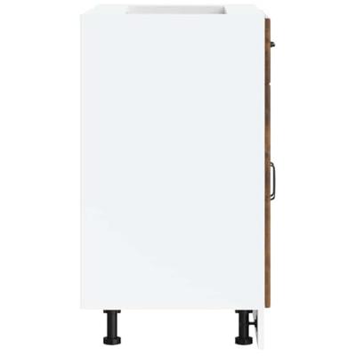 Onderkast Lucca bewerkt hout gerookt eikenkleurig Onderkast Lucca bewerkt hout gerookt eikenkleurig