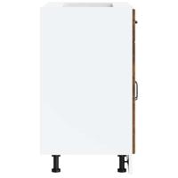 Onderkast Lucca bewerkt hout gerookt eikenkleurig - thumbnail