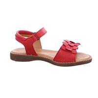 Leren sandalen voor meisjes LORE FLOWERS FRODDO rood - thumbnail