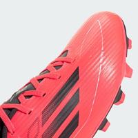 adidas F50 Club Gras / Kunstgras Voetbalschoenen (MG) Felrood Zwart Zilver - thumbnail