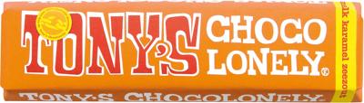 Tony's Chocolonely chocoladereep, 47g, karamel zeezout