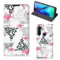 Motorola Moto G Pro | Hoesje maken | Flamingo Triangle - thumbnail