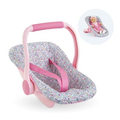 Bloemen poppendrager voor poppen van 36 en 42 cm