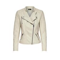 ONLY coated bikerjack Ava off white - thumbnail