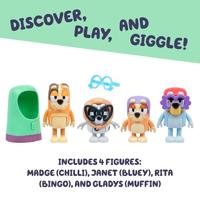 Set van 4 beeldjes - BLUEY - Grootmoeders - Geschikt voor kinderen vanaf 3 jaar - thumbnail