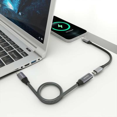 Aisens USB-verlengkabel, A107-0760, grijs, 50 cm, 1 stuk