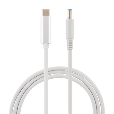 USB-C/type-C naar 4 5 x 3.0 mm laptop voeding oplaadkabel kabel lengte: ongeveer 1.5 m
