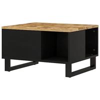 Salontafel 60x50x35 cm massief mangohout - thumbnail