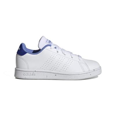 Adidas ADVANTAGE K,FTWWHT/FTWWHT/BLUFUS Sneakers JR 30