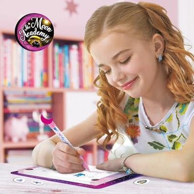 Dagboek met Accessoires Lisciani Giochi THE MOON ACADEMY Multicolour
