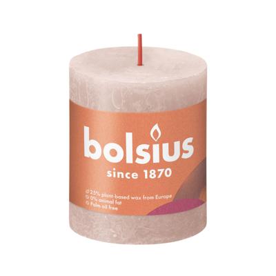 Bolsius Kaars 8x6,8 cm Misty Roze Bolsius Kaars 8x6,8 cm Misty Roze