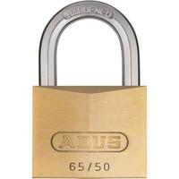 Abus messing hangslot 65/50mm goud - 7 cm - thumbnail