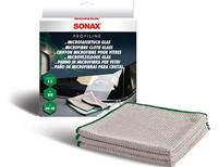 SONAX microvezeldoek "glas microfiber cleaning cloth 3pcs. - thumbnail