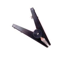 Krokodillenklem zwart - thumbnail