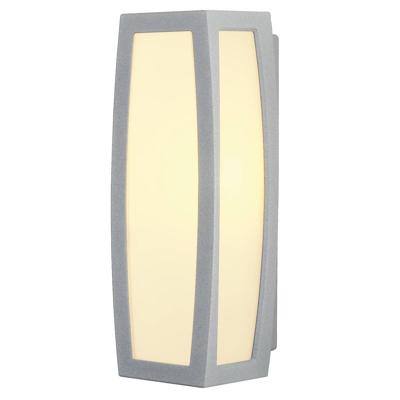 Wandlamp MERIDIAN BOX zilvergrijs 1xE27