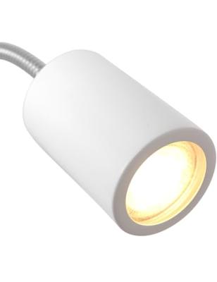 Steinhauer Bed lampje flexibelUpround wit - 3390W