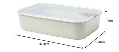 Mepal EasyClip vershouddoos 2250 ml nordic white