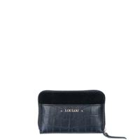 LouLou Essentiels Classy Croc Portemonnee black Dames portemonnee - thumbnail