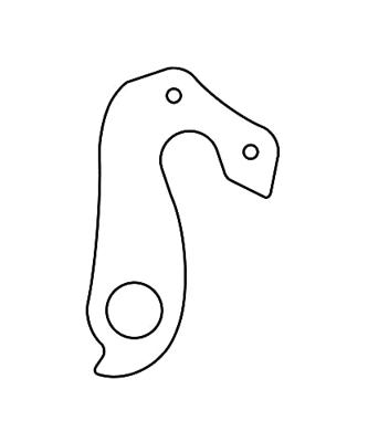 Union derailleurpad gh-086 met schroefset m3x0.5