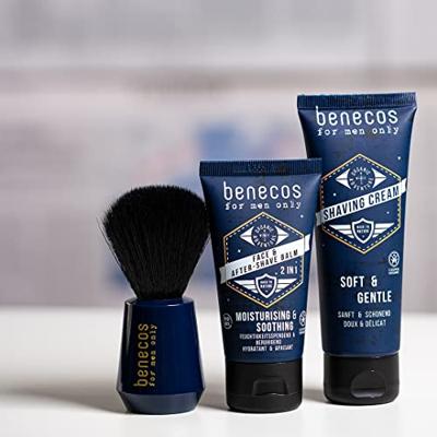 Natural for men only shaving brush - scheerkwast - thumbnail