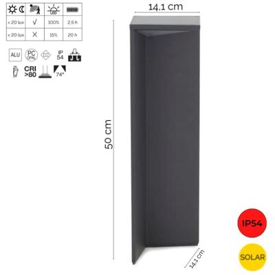 Franssen TerraslampFinmotion Solar - 389162