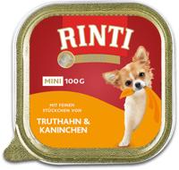 RINTI Gold Mini Turkey with rabbit - natvoer voor honden - 100g - thumbnail