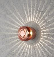 KonstSmide Design wandspotMonza met LED roodkoper - 7900-900 - thumbnail