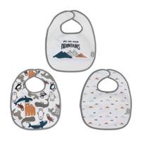 Jollein baby slab Polar - set van 3 grijs - thumbnail