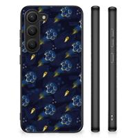 Back Case voor Samsung Galaxy S23 Voetbal - thumbnail