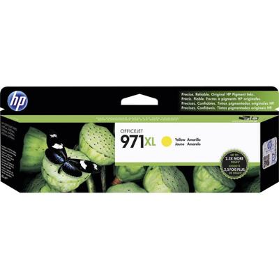 HP Inktcartridge 971XL Origineel Geel CN628AE Inkt HP Inktcartridge 971XL Origineel Geel CN628AE Inkt