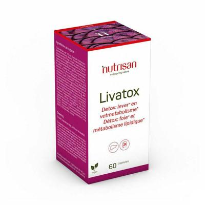 Nutrisan Livatox 60 Vegetarische capsules