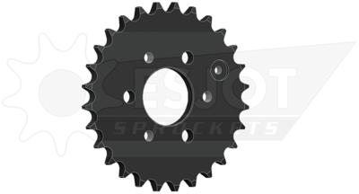 ESJOT Chain wheel 428 28z steel black