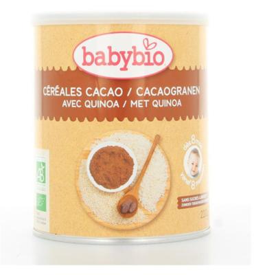 Babybio Cacaogranen Quinoa 8m 220g