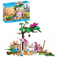 Playmobil® Princess Magic magische eenhoornstal voor moeder en veulen - thumbnail