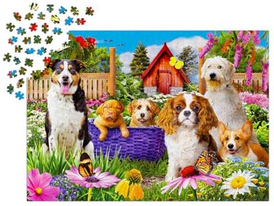 Puppy Patch Puzzel 1000 Stukjes